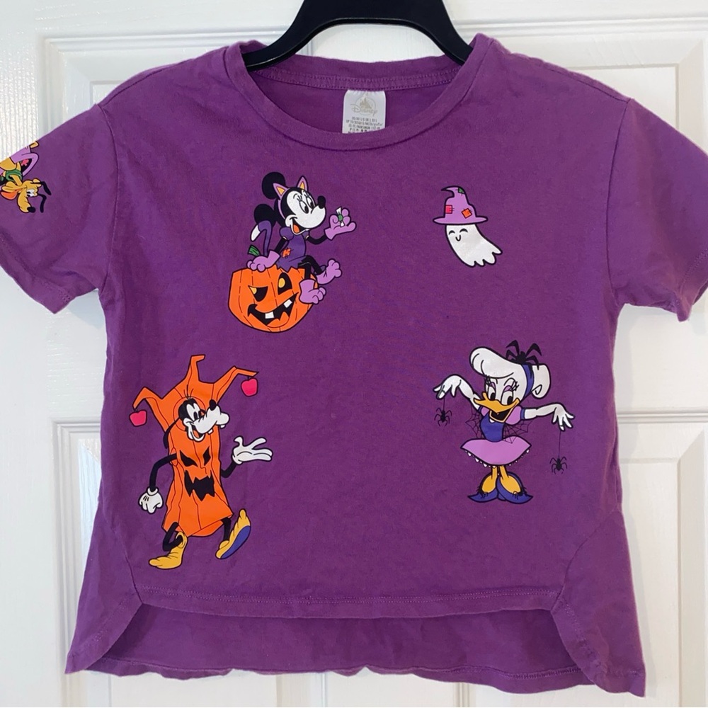 Disney Purple Halloween Character Tee